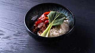 Мясо в черном перце 