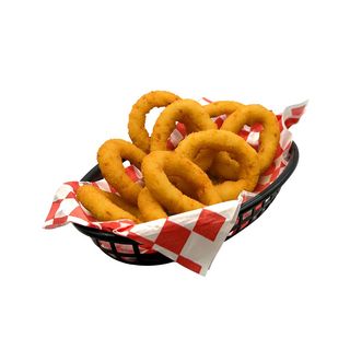 Anelli di cipolla panati