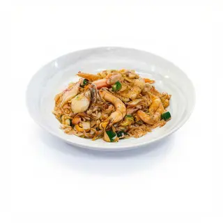 26. Riso mare riso alla piastra con frutti di mare