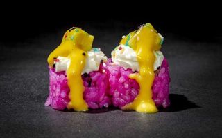 279. Mango rosa roll