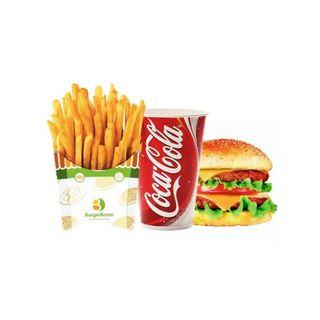 Бургер Бум Меню 100% яловичина 