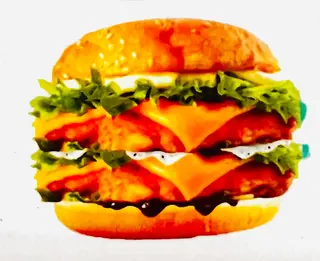 Tower fish burger menù