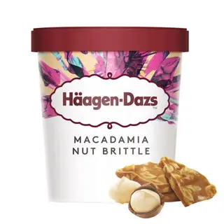 Helado haagen Dazs Macadamia Nut Brittle (95Ml)