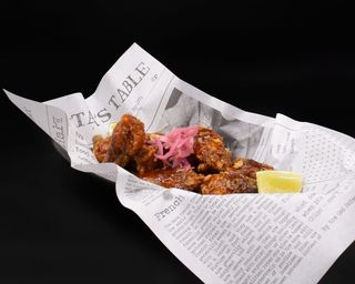 Alitas Picantonas Ahumadas Al Bourbon