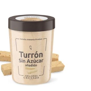 HELADO TURRON SIN AZUCAR
