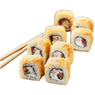 Crujiente roll pollo (8 piezas)