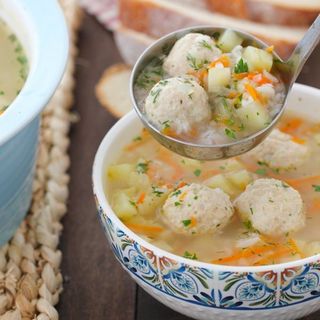 Суп з фрикадельками(300грам)