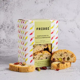 Cantuccini Fistic si Merisoare 150g