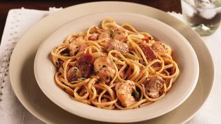 Espagguetti De Pollo Y Setas