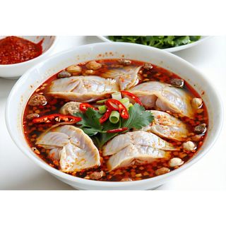 Spicy Fish Organs Soup