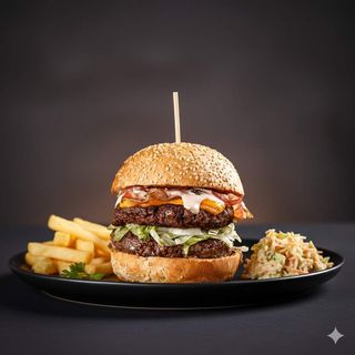 Damaskino trufel burger