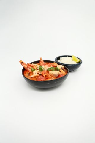 Tom Yum Prawns