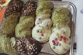 Bomboloni a forno treccina bigusto