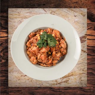 Domaći njoki od cous-cousa s dimljenim tofuom