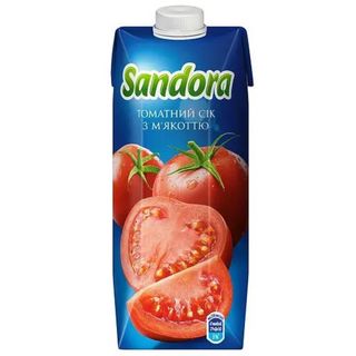 Сік Sandora томатний 0,5л