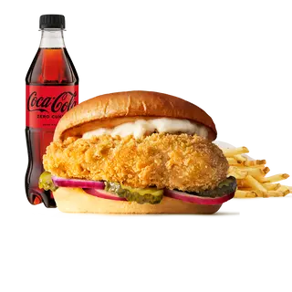Grand Chicken Sandwich w zestawie