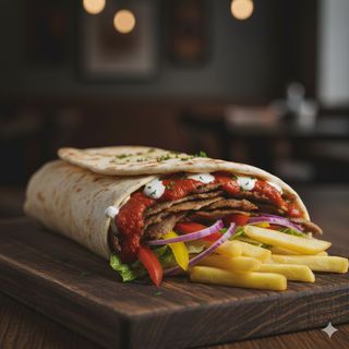 Kebab vegetariano