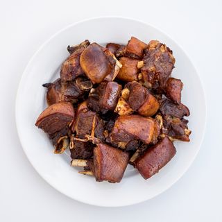 Fried Goat Meat