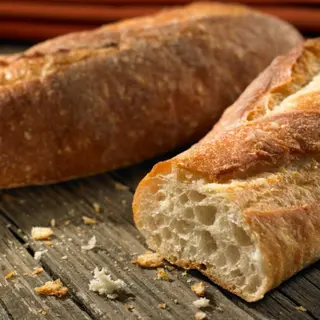 Pan baguette crujiente