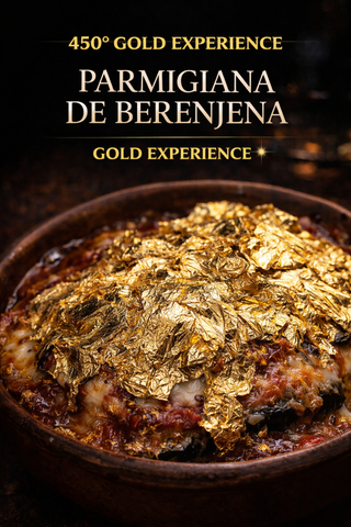 Parmigiana de Berenjena Gold 24KT