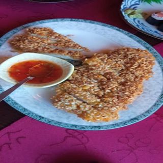 Pollo Frito Almendrado