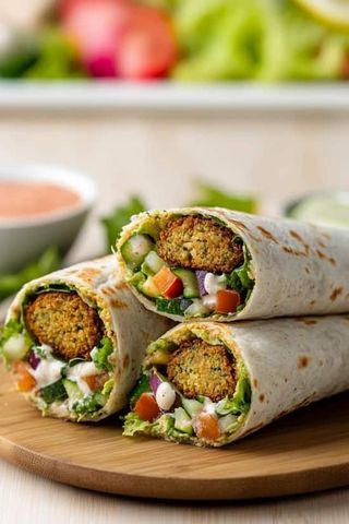Falafel tortilja