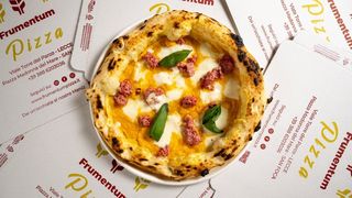 Zucca, salsiccia e zola