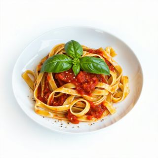 Tagliatelle al Pomodoro e Basilico