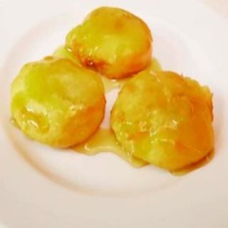 255.Manzana Frita Con Miel