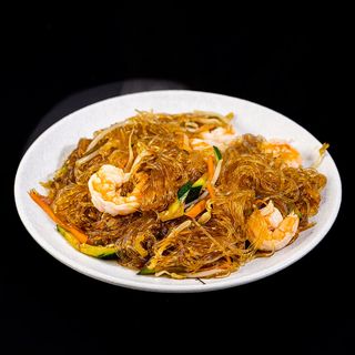 28. Spaghetti di soia di gamberi