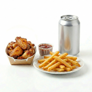 Aletes de Pollastre Menu