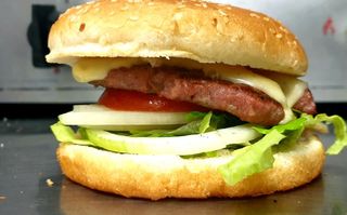 Hamburguesa con Queso