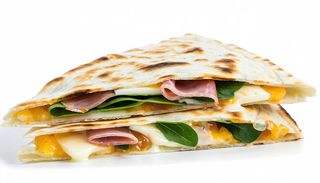 Piadina con stracchino, prosciutto crudo e rucola