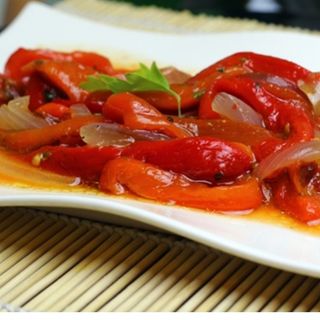 Pimientos asados 
