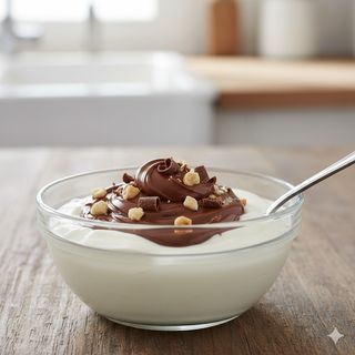 Yogurt greco con Nutella