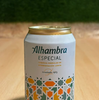 Cerveza Alhambra Especial Lata 33Cl.