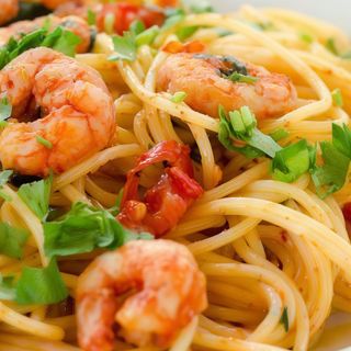 Spaghetti frutos do Mar