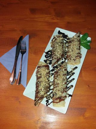 Clătite cu Nutella și banane