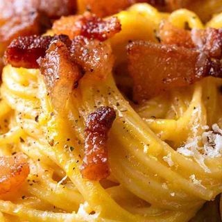 Carbonara con guanciale di Amatrice