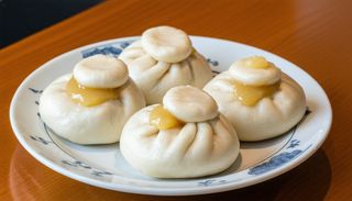 Pane cinese con crema 3 pezzi