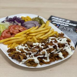 Plato Kebab De Pollo