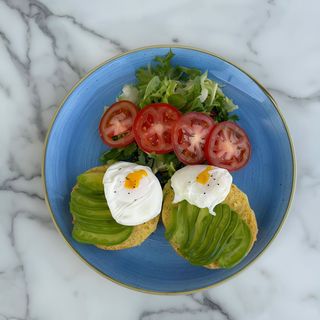 Huevos escalfados/Poached eggs