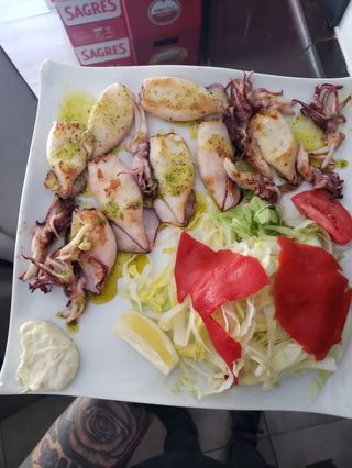 Chipirones Al A Plancha (Ración)