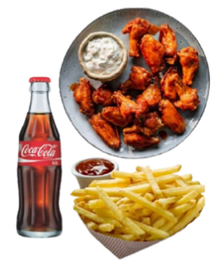 Menu chicken wings