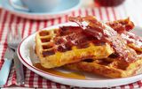 Waffle Bacon