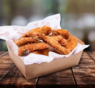 Бокс хрупкаво пиле (600г)