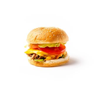 Sándwich vegetal con queso
