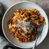 Tagliatelle A La Bolognese
