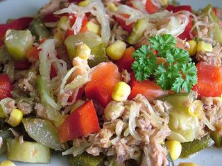 Sałatka z tuńczyka