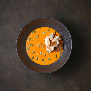 Կրեմ ապուր դդմով և քարրիով